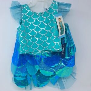 Old Navy New with tags 2pc Infant Mermaid Costume Size 0-6M & 6-12M Months